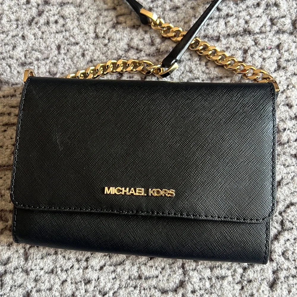 Michael Kors Crossbody Black Purse - Picture 16 of 16